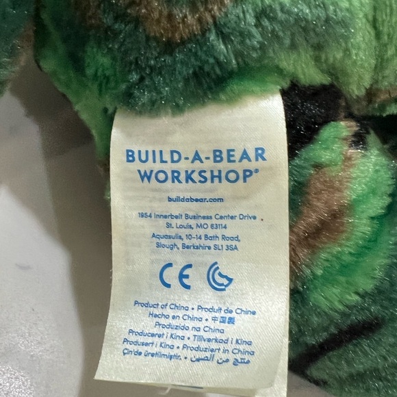 Build-A-Bear Camouflage Reptile Plush - Picture 6 of 11